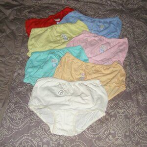 NEW size 6 Cotton Panties 7-pack by Siralena